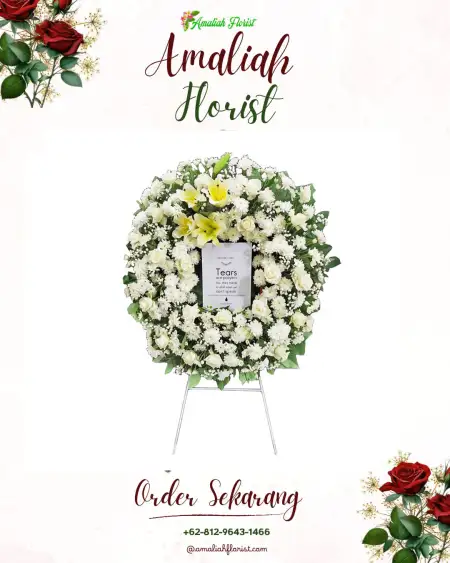 Krans Bunga Duka Serua